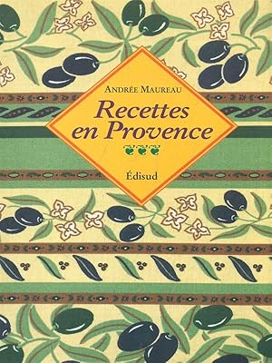 Image du vendeur pour Recettes en Provence mis en vente par Librodifaccia
