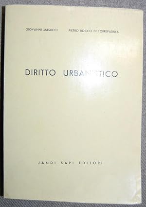 Seller image for DIRITTO URBANISTICO for sale by Fbula Libros (Librera Jimnez-Bravo)