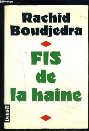 Image du vendeur pour FIS DE LA HAINE mis en vente par Le-Livre