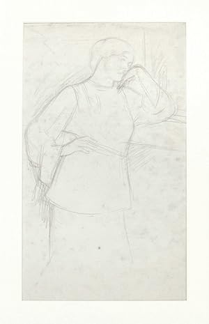 Alice Rothenstein. Original pencil drawing