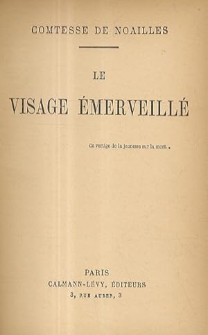 Seller image for Le visage merveill. for sale by Libreria Oreste Gozzini snc