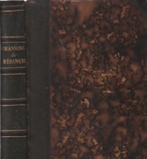 Dernieres chansons de P.J. Beranger de 1834 à 1851 avec une lettre et une préface de l'auteur