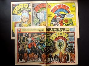 Immagine del venditore per 2000 A.D. AND TORNADO WEEKLY PROG 144, 145, 146, 147 DATELINE: 22nd DECEMBER 1979 - 5th JANUARY 1980 INCLUSIVE venduto da Green Meadow Books