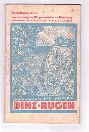 Jubiläums-Gesellschaftsreise Binz auf Rügen 1931. [Veranstaltet von der Reisekommission der verei...