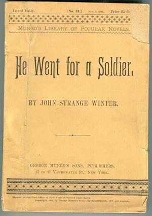 Image du vendeur pour He Went For A Soldier mis en vente par Austin's Antiquarian Books