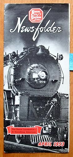 Kansas City Southern Lines Newsfolder. April 1953