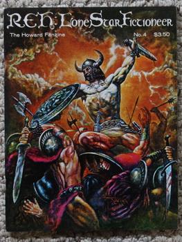 Seller image for REH: LONE STAR FICTIONEER Volume-1 #4 - Spring 1976 (The Robert E. Howard Fanzine.) previously unpublished Howard story Three-Bladed Doom. for sale by Comic World