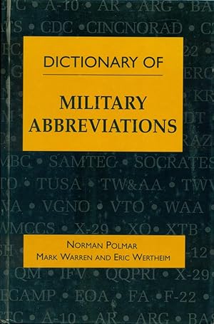 Seller image for DICTIONARY OF MILITARY ABBREVIATIONS for sale by 100POCKETS