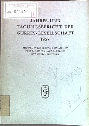 Imagen del vendedor de Reife und Begabung in metaphysischer Sicht und Deutung; in: Jahres- und Tagungsbericht der Grres-Gesellschaft 1957; a la venta por books4less (Versandantiquariat Petra Gros GmbH & Co. KG)