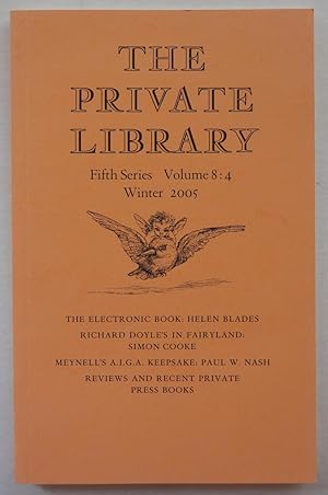 Bild des Verkufers fr The Private Library, Fifth Series, Vol. 8, No. 4, Winter 2005 zum Verkauf von George Ong Books