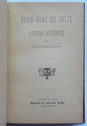 Juan Díaz de Solís: Estudio Histórico