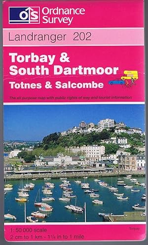 Torbay & South Dartmoor Sheet 202 1:50000 Landranger Series