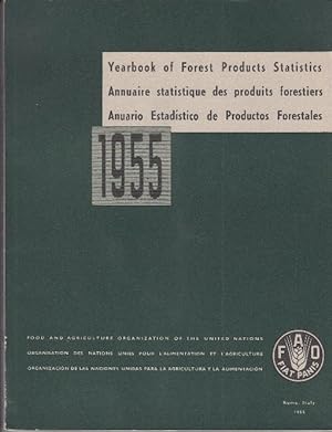 Bild des Verkufers fr Yearbook of Forest Products Statistics 1955. zum Verkauf von Buchversand Joachim Neumann