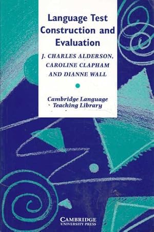 Seller image for Language Test Construction and Evaluation for sale by Goulds Book Arcade, Sydney