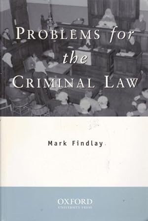 Seller image for Problems for the Criminal Law for sale by Goulds Book Arcade, Sydney