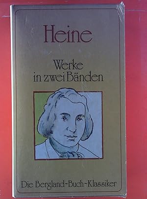 Bild des Verkufers fr Heinrich Heine. Werke in zwei Bnden. Band I und Band II in einem Schuber. zum Verkauf von biblion2