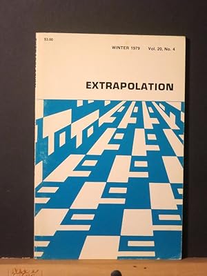 Imagen del vendedor de Extrapolation Winter 1979, Vol 20 #4 a la venta por Tree Frog Fine Books and Graphic Arts