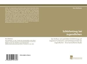 Seller image for Schlafentzug bei Jugendlichen for sale by BuchWeltWeit Ludwig Meier e.K.