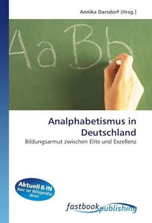 Seller image for Analphabetismus in Deutschland for sale by BuchWeltWeit Ludwig Meier e.K.