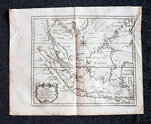 Imagen del vendedor de Kupferstich-Landkarte von Bellin. Carte des isles de Java, Sumatra, Borneo?. a la venta por Antiquariat Thomas Rezek