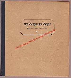 Bild des Verkufers fr Von Ringen und Rasten - Gedichte u. Sprche (1940) zum Verkauf von Oldenburger Rappelkiste