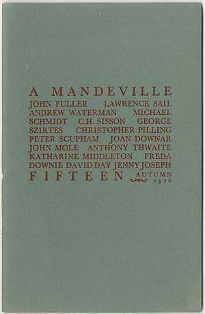 Image du vendeur pour A Mandeville Fifteen - Autumn 1976 mis en vente par Between the Covers-Rare Books, Inc. ABAA