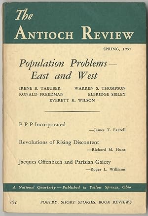 Seller image for The Antioch Review - Spring 1957 (Volume 17, Number 1) for sale by Between the Covers-Rare Books, Inc. ABAA