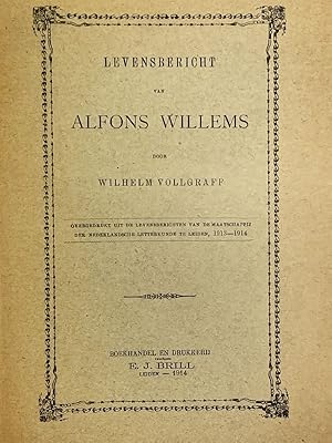 Seller image for Levensbericht van Alfons Willems for sale by LIBRAIRIE GIL-ARTGIL SARL