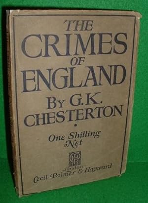 Bild des Verkufers fr THE CRIMES of ENGLAND Essays The Enigma of Waterloo etc zum Verkauf von booksonlinebrighton