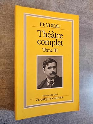 Seller image for Theatre complet. T. III. for sale by Librairie Pique-Puces
