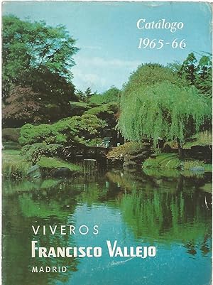 VIVEROS FRANCISCO VALLEJO Catálogo 1965-66
