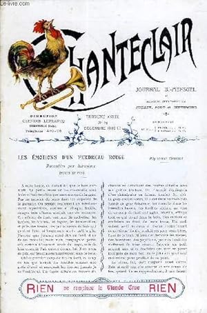 Seller image for CHANTECLAIR N 29 - LES EMOTIONS D'UN PERDREAU ROUGE (SUITE ET FIN) PAR ALPHONSE DAUDET, LE PROFESSEUR A. GILBERT for sale by Le-Livre