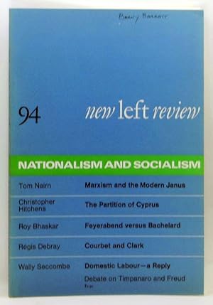 Bild des Verkufers fr New Left Review 94 (November-December 1975) : Nationalism and Socialism zum Verkauf von Cat's Cradle Books