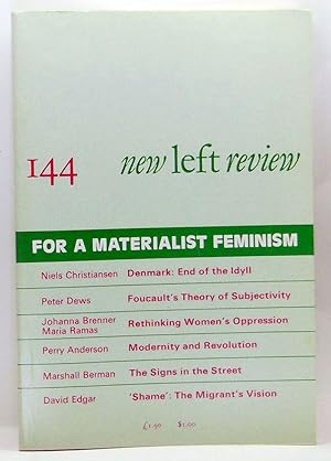 Bild des Verkufers fr New Left Review 144 (March-April 1984) : For a Materialist Feminism zum Verkauf von Cat's Cradle Books