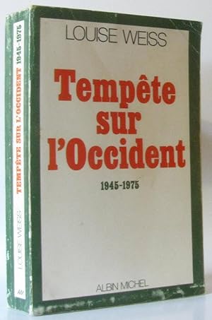 Imagen del vendedor de Tempte sur l'Occident 1945-1975 a la venta por crealivres