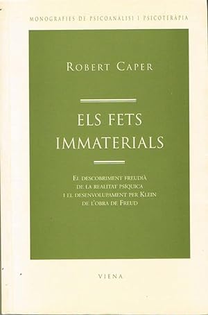 Seller image for ELS FETS IMMTERIALS. for sale by Asilo del libro