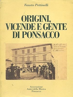 Bild des Verkufers fr Origini, vicente e gente di Ponsacco zum Verkauf von Librodifaccia