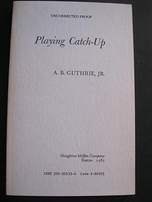 Seller image for PLAYING CATCH-UP for sale by The Book Scot