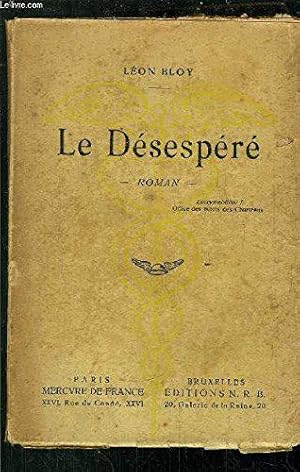 Imagen del vendedor de Le Desespere a la venta por JLG_livres anciens et modernes