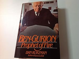 Ben-Gurion;Prophet of Fire-Signed