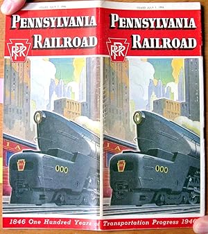 Pennsylvania Railroad. One Hundred Years of Transportation Progress 1846-1946