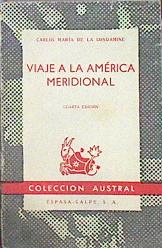 Bild des Verkufers fr Viaje A La Amrica Meridional zum Verkauf von Almacen de los Libros Olvidados