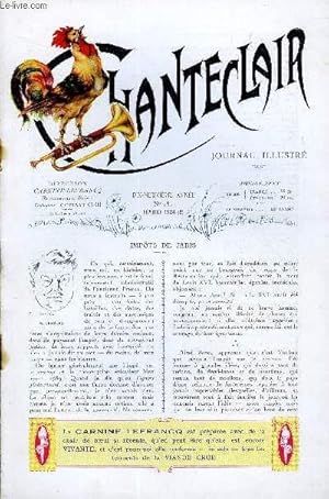 Seller image for CHANTECLAIR N 187 - IMPOTS DE JADIS PAR G. LENOTRE, LA MORT DE L'AIGLON PAR MADAME JUDITH, VERNEUIL, LES DEUX ARBRES PAR JEAN RAMEAU for sale by Le-Livre