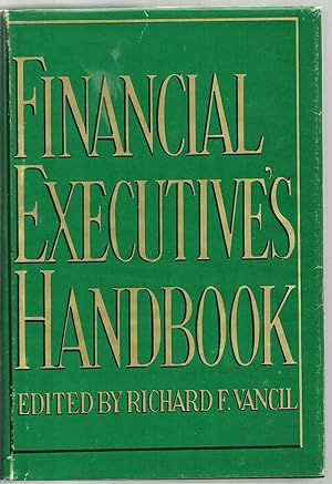 Immagine del venditore per Financial Executive's Handbook venduto da Sabra Books