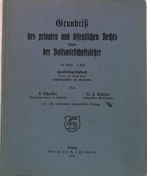 Seller image for Grundri des privaten und ffentlichen Rechts sowie der Volkswirtschaftslehre; for sale by books4less (Versandantiquariat Petra Gros GmbH & Co. KG)