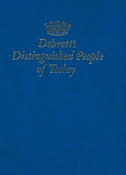 Immagine del venditore per Debrett's Distinguished People of Today. 1989 venduto da Barter Books Ltd