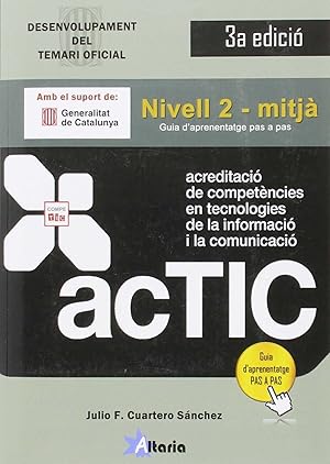 Imagen del vendedor de Acreditacio competencies tic. Nivell 2. Mitja a la venta por Imosver