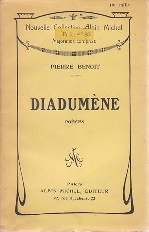 Diadumène, poésies