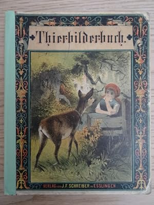 16 feine Thierbilder auf starkem Karton. Esslingen, Schreiber, um 1880. 7 (st. 8) nichtpaginierte...