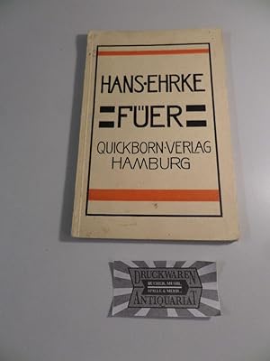 Bild des Verkufers fr Fer! : Drama in 4 Akten. Quickborn-Bcher ; Bd. 35. zum Verkauf von Druckwaren Antiquariat